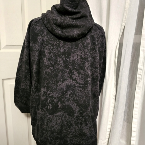 Men's Jordan Dri Fit Sport Air Fleece Hoodie Acid Wash Print Full Zip 2XL - Picture 4 of 14